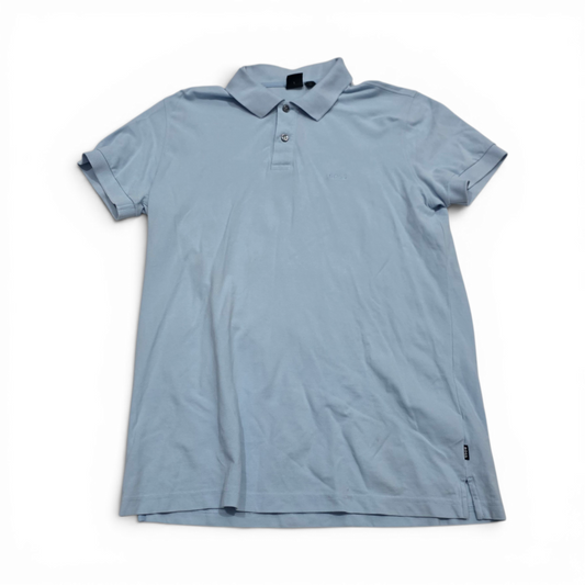 Playera Polo Hugo Boss Grande L Azul Claro