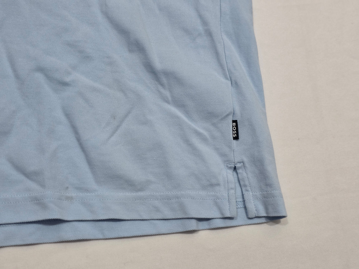 Playera Polo Hugo Boss Grande L Azul Claro