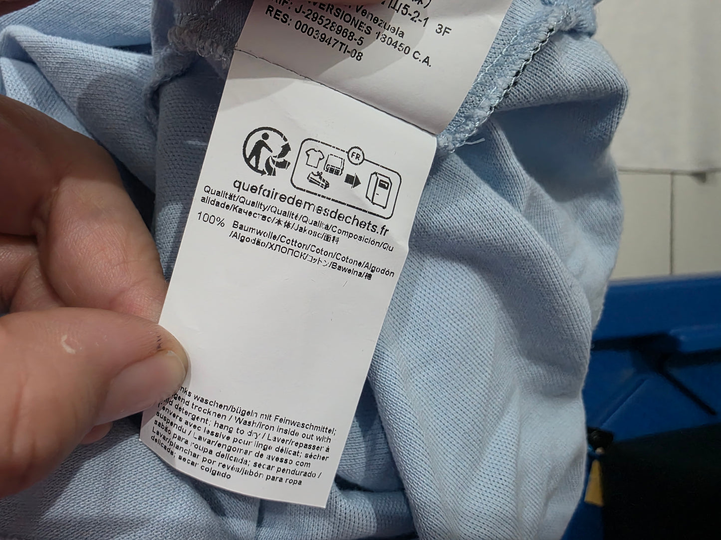Playera Polo Hugo Boss Grande L Azul Claro