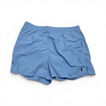 Bermuda Ralph Lauren Grande L Azul Claro Pony Azul