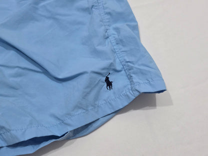 Bermuda Ralph Lauren Grande L Azul Claro Pony Azul