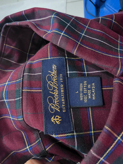 Camisa Brooks Brothers Grande L Vino