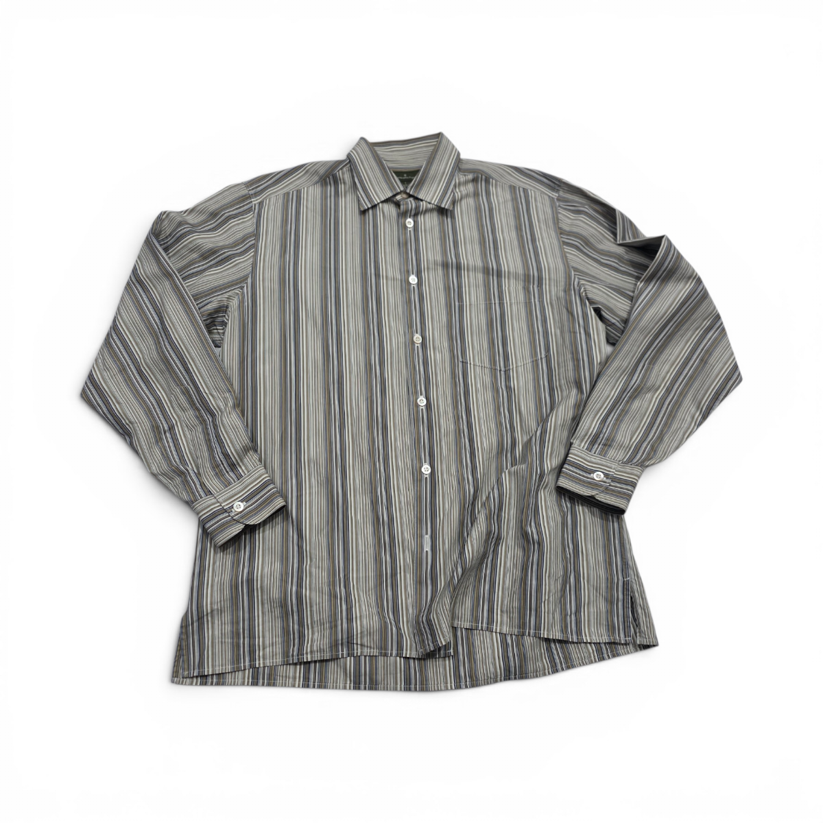 Camisa Ermenegildo Zegna Grande L Lineas Cafe