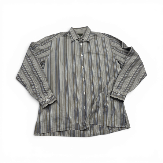 Camisa Ermenegildo Zegna Grande L Lineas Cafe