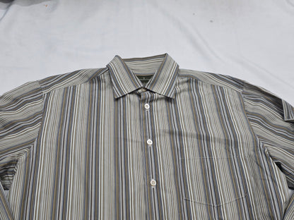 Camisa Ermenegildo Zegna Grande L Lineas Cafe