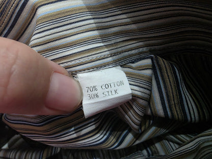 Camisa Ermenegildo Zegna Grande L Lineas Cafe