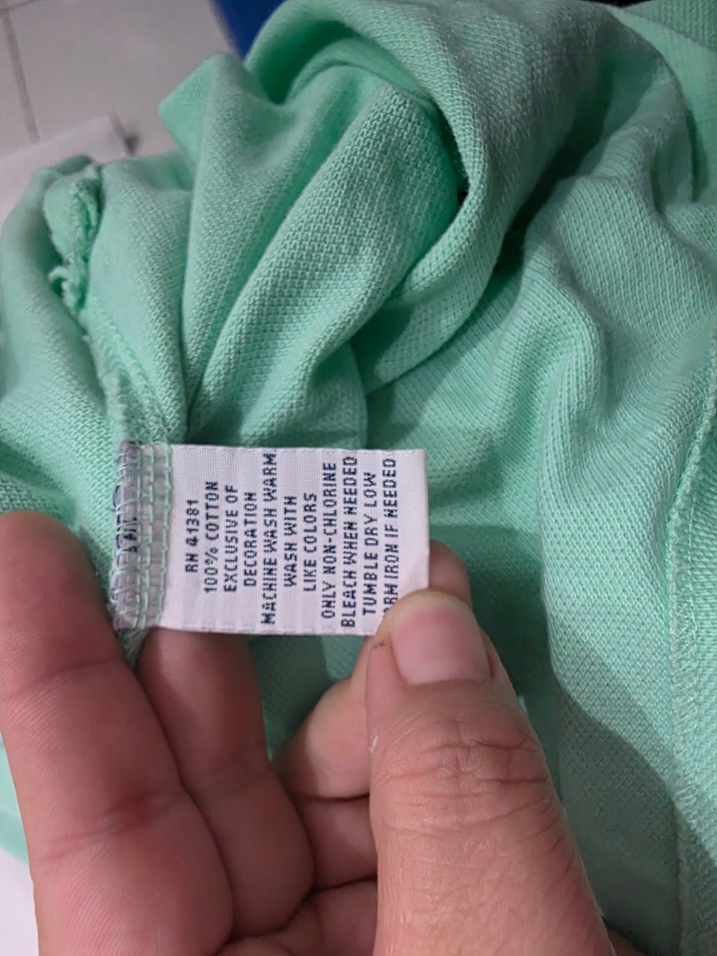 Playera Polo Ralph Lauren Grande L Verde Menta Pony Rosa