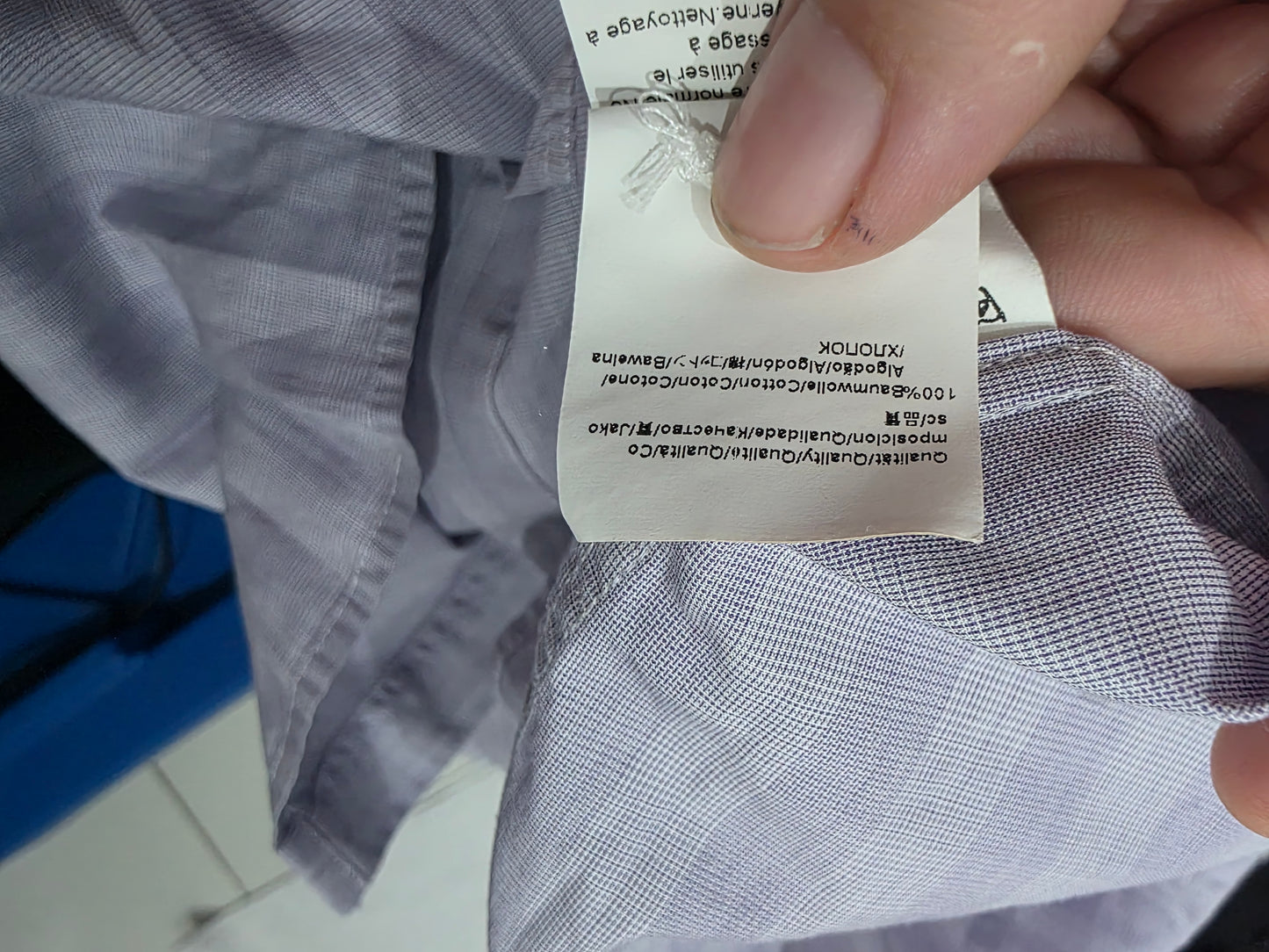 Camisa Slim Fit Hugo Boss Grande L Lila Cuadro