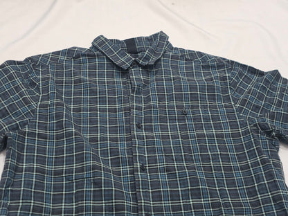 Camisa Mountain Hardwear Xgrande Xl Azul Y Gris