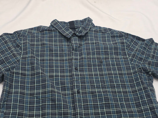 Camisa Mountain Hardwear Xgrande Xl Azul Y Gris