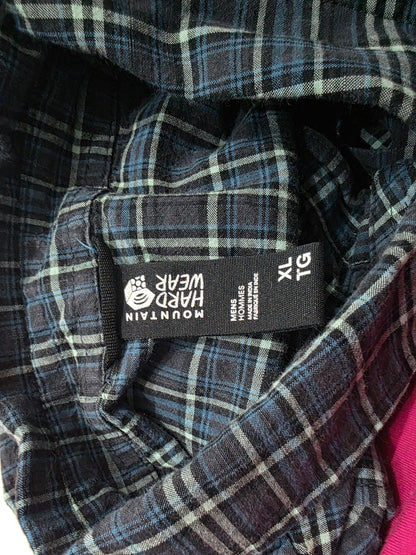 Camisa Mountain Hardwear Xgrande Xl Azul Y Gris