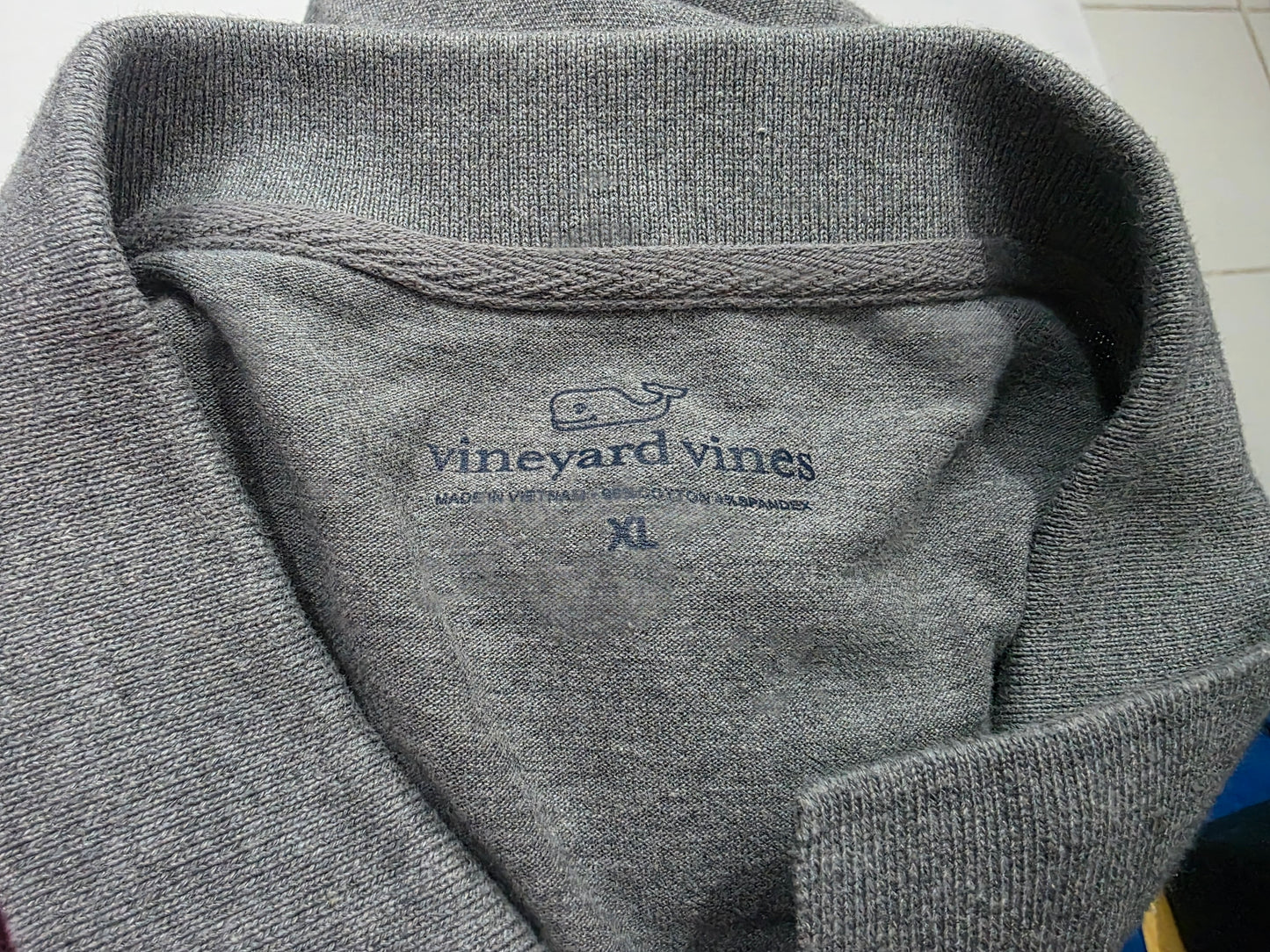 Playera Polo Vineyard Vines Xgrande Xl Gris