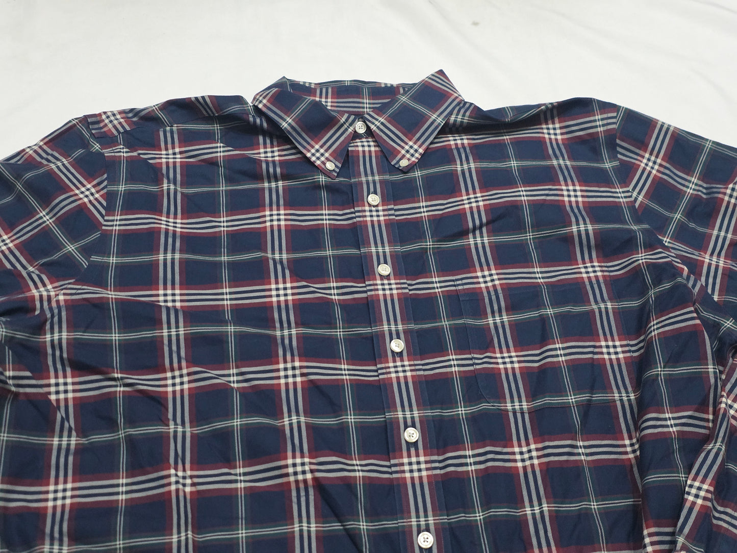 Camisa Brooks Brothers 1xlt Cuadro Azul
