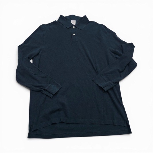 Playera Polo Manga Larga Brooks Brothers Xgrande Xl Azul