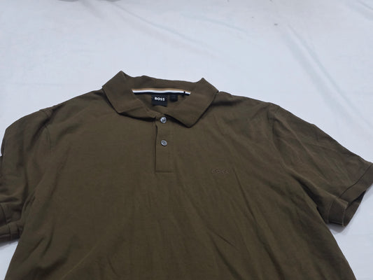 Playera Polo Hugo Boss Xxl Cafe