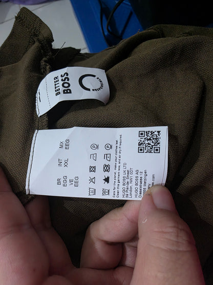 Playera Polo Hugo Boss Xxl Cafe