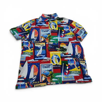 Playera Polo Ralph Lauren Xxl Dibujos Colores