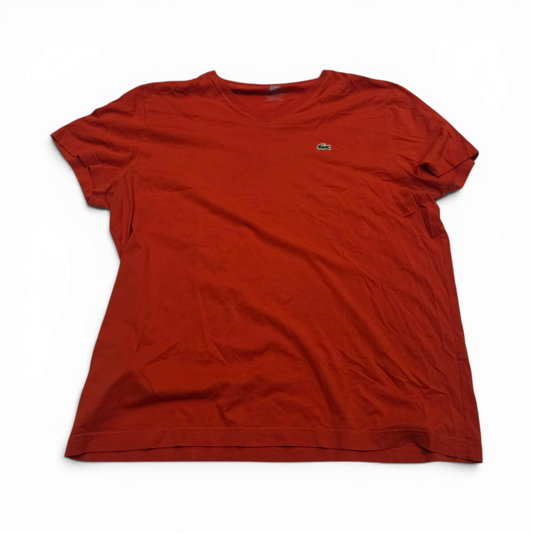 Playera Lacoste Fr7 Xxl Naranja