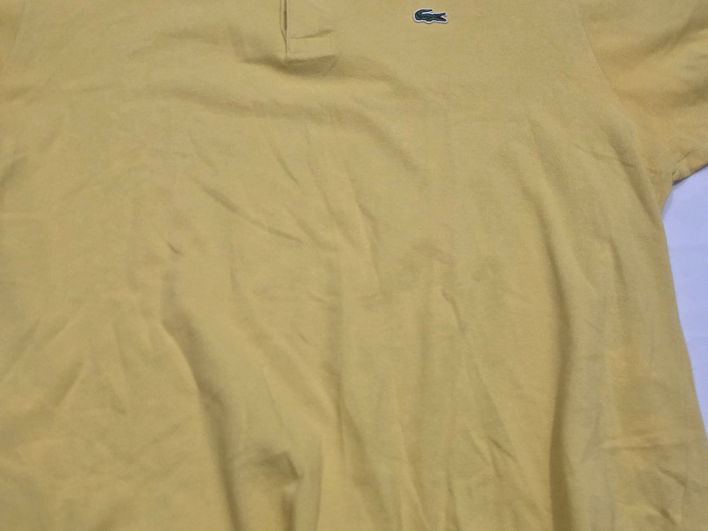 Playera Polo Lacoste Fr7 Xxl Amarillo