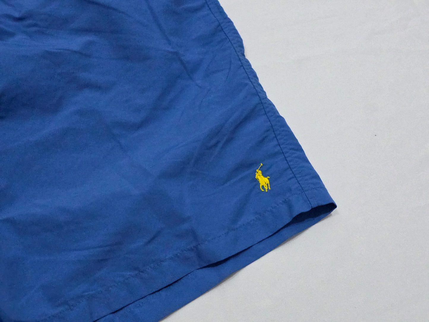 Bermuda Ralph Lauren 4xb Azul Pony Amarillo Bañador