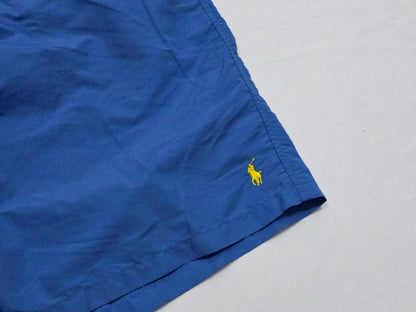 Bermuda Ralph Lauren 4xb Azul Pony Amarillo Bañador