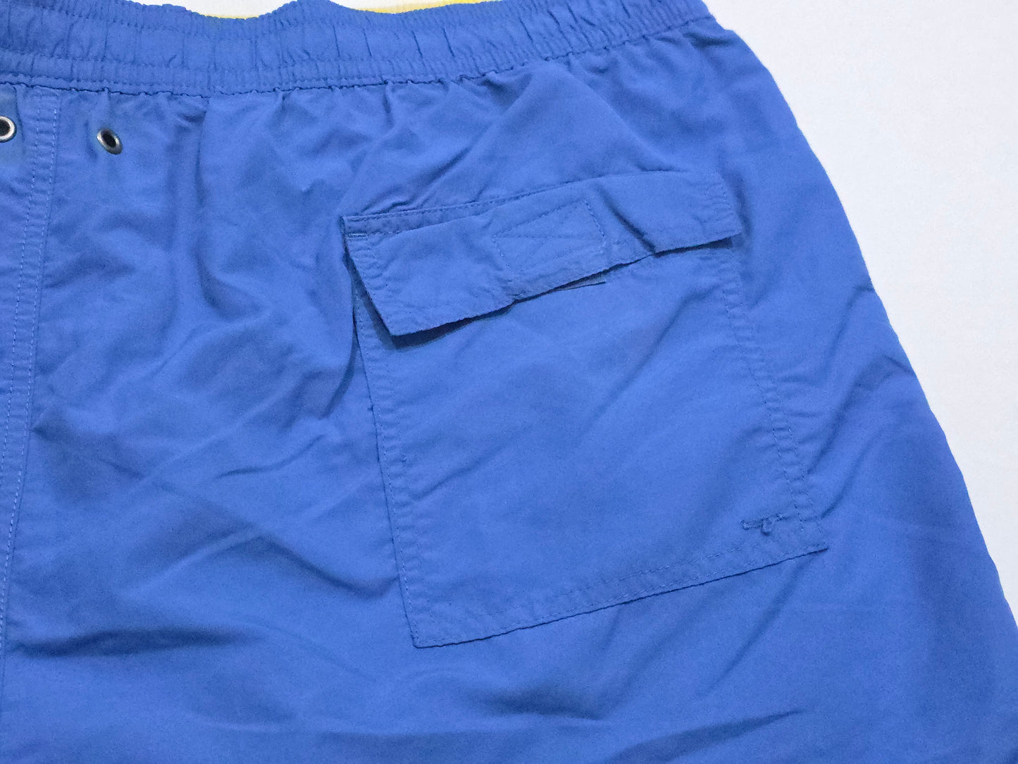 Bermuda Ralph Lauren 4xb Azul Pony Amarillo Bañador