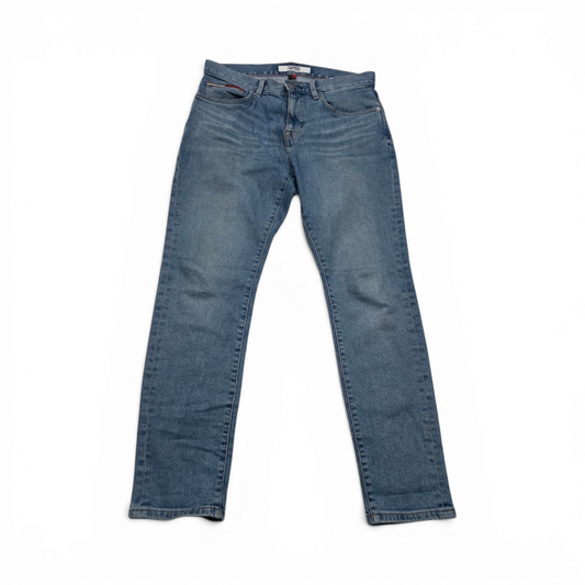 Pantalon Tommy Hifiger 31x30 Azul Claro Slimfit