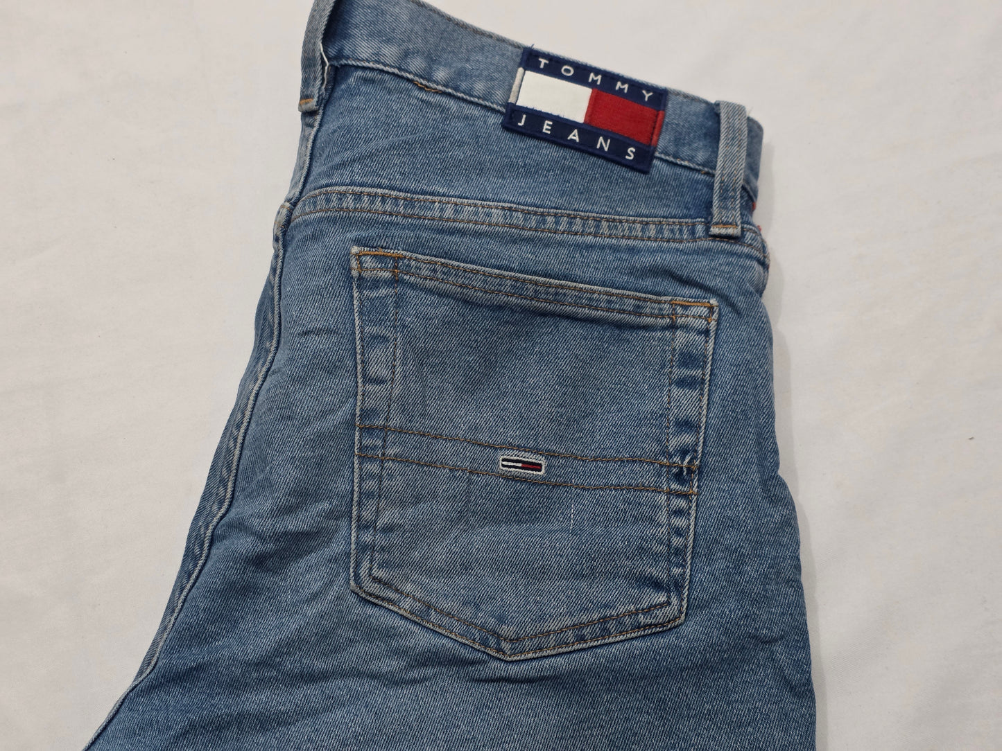 Pantalon Tommy Hifiger 31x30 Azul Claro Slimfit
