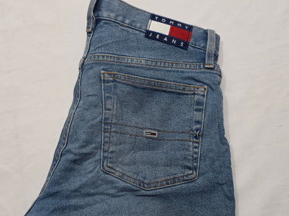 Pantalon Tommy Hifiger 31x30 Azul Claro Slimfit