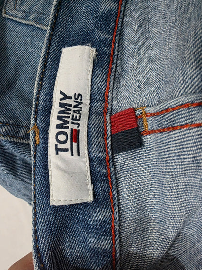 Pantalon Tommy Hifiger 31x30 Azul Claro Slimfit