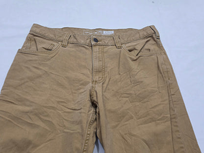 Pantalon Carhartt 34x32 Cafe Deslavado Relaxed Fit