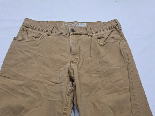 Pantalon Carhartt 34x32 Cafe Deslavado Relaxed Fit