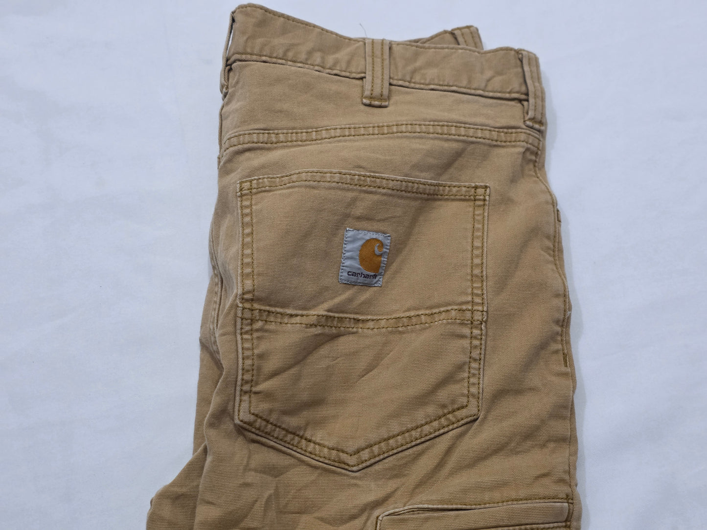 Pantalon Carhartt 34x32 Cafe Deslavado Relaxed Fit