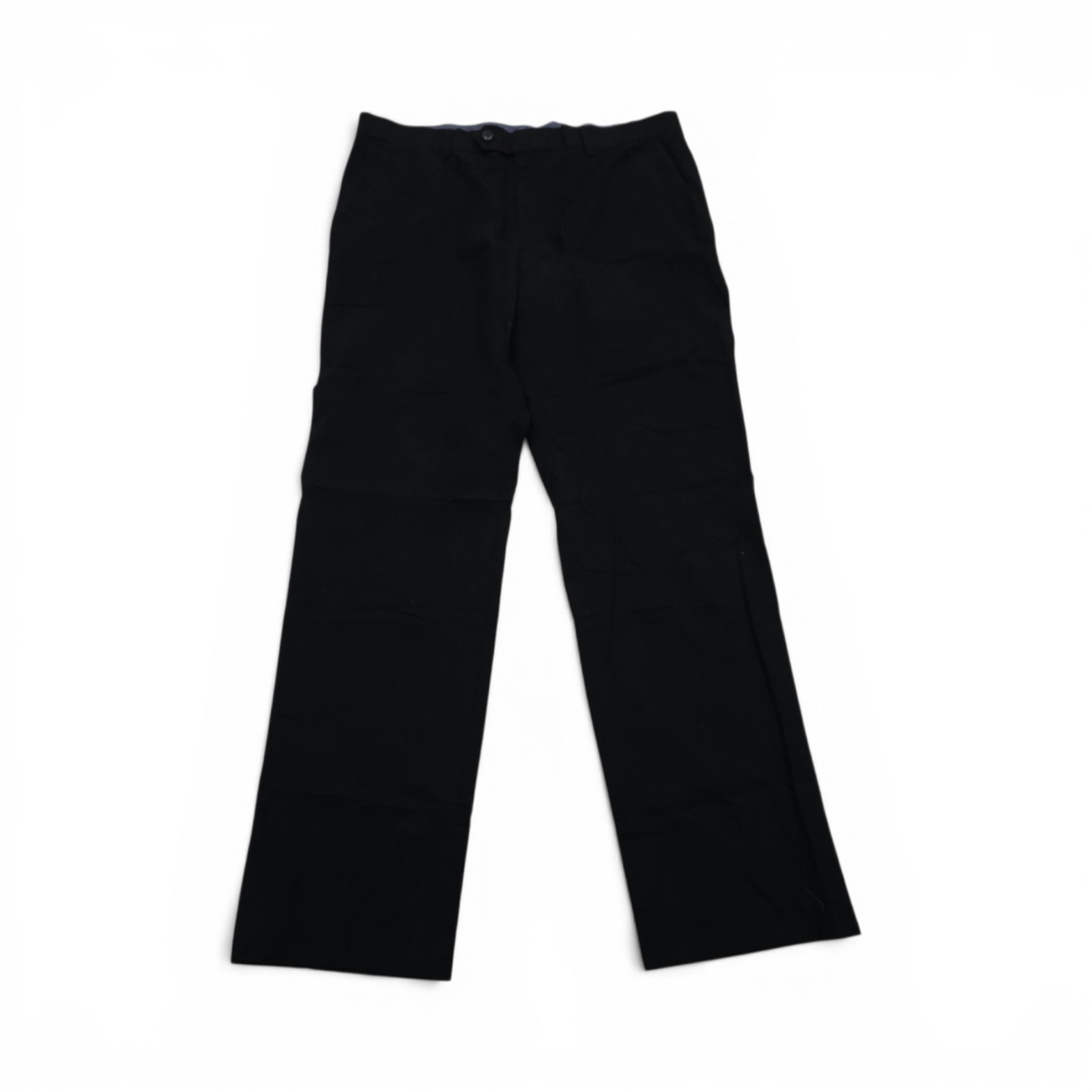 Pantalon De Vestir Tommy Hilfiger 34x32 Negro Recto