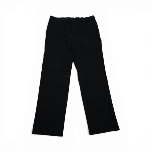 Pantalon De Vestir Tommy Hilfiger 34x32 Negro Recto