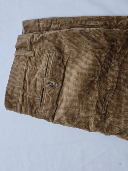 Pantalon Recto Ralph Lauren 34x30 Cafe Pana