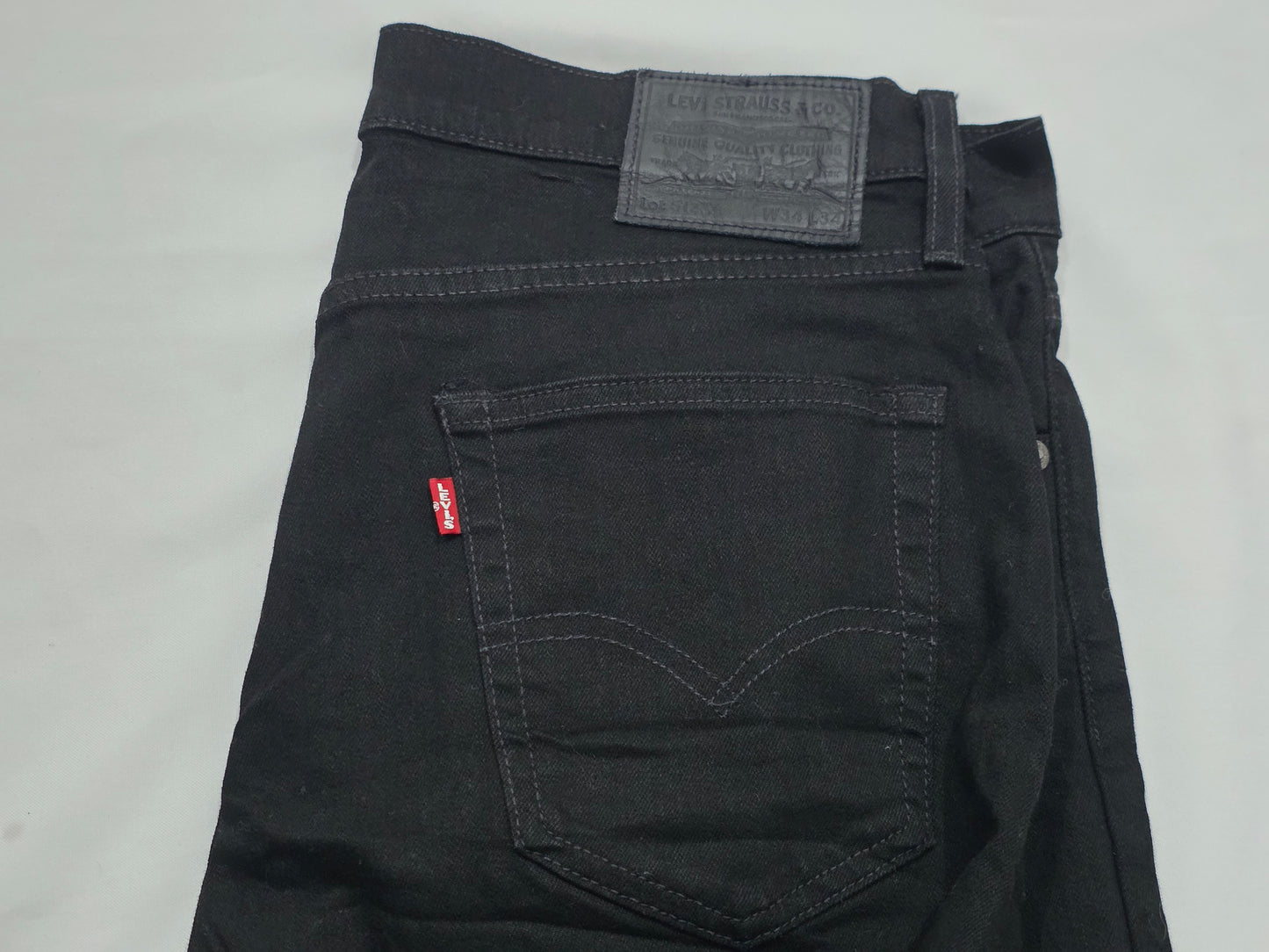 Pantalon Levis 512 34x34 Negro Skinny