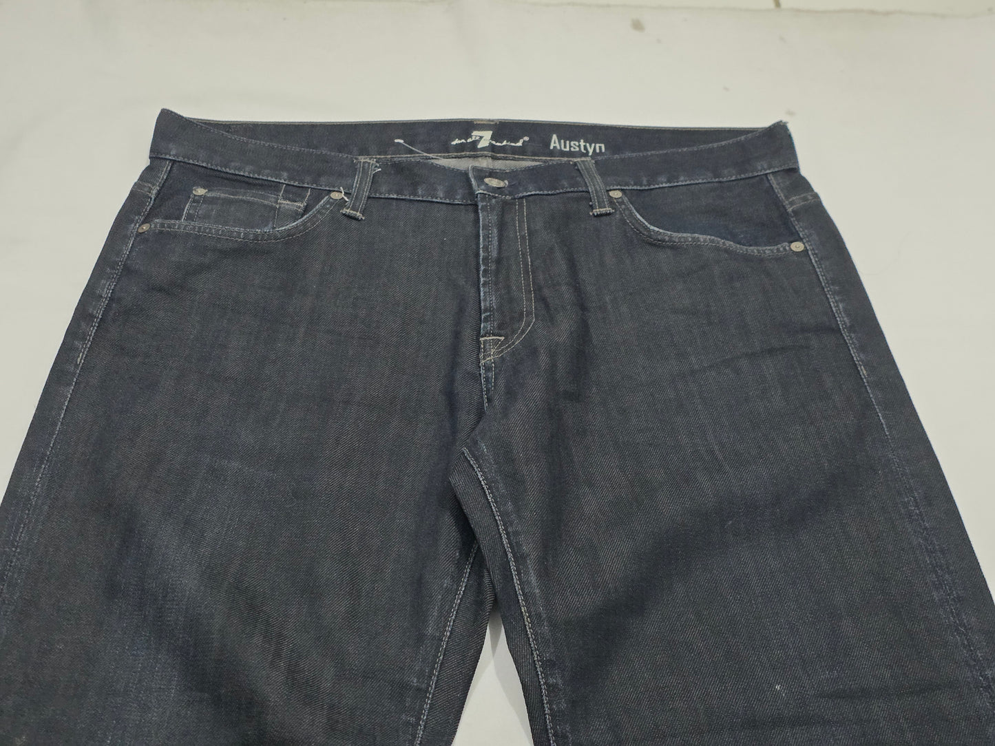 Pantalon For All Markind 7 Austyn 36 Azul