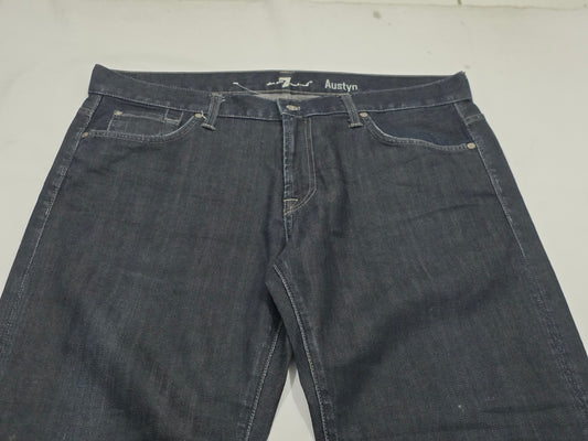 Pantalon For All Markind 7 Austyn 36 Azul