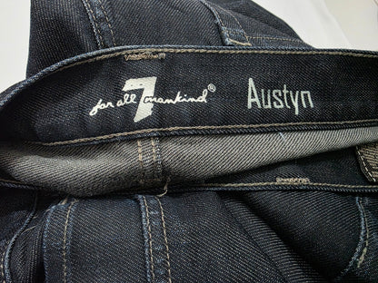 Pantalon For All Markind 7 Austyn 36 Azul