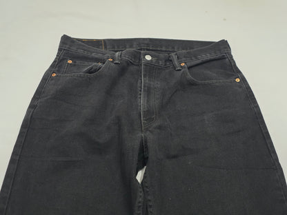 Pantalon Levis 550 36x32 Negro Recto