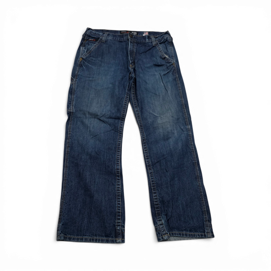 Pantalon Ariat 36x32 Azul Relaxed Bota