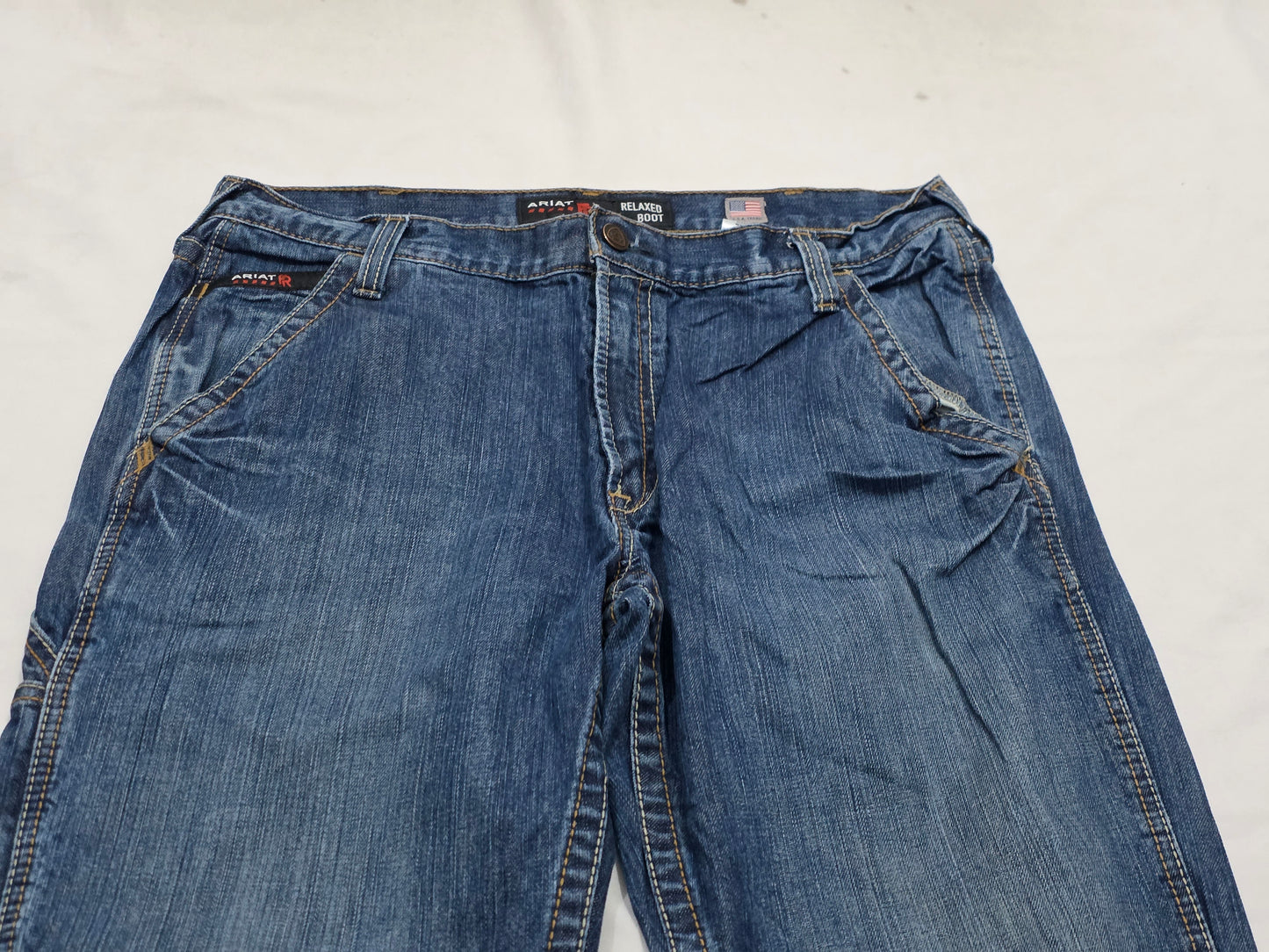Pantalon Ariat 36x32 Azul Relaxed Bota