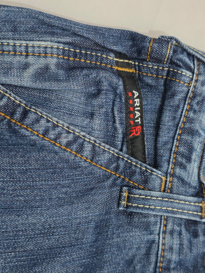 Pantalon Ariat 36x32 Azul Relaxed Bota