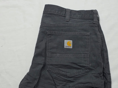 Pantalon Carhartt 38x30 Gris Deslavado Relaxed Fit