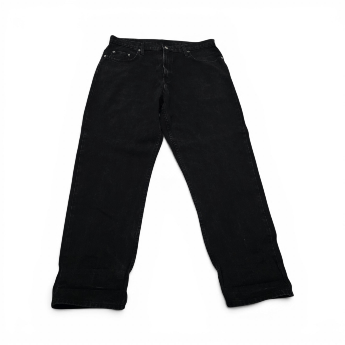 Pantalon Ralph Lauren 38x32 Vintage Negro Deslavado (