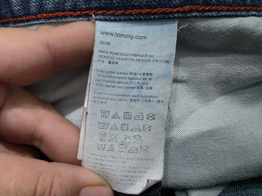 Pantalon Tommy Hilfiger 38x30 Azul Recto