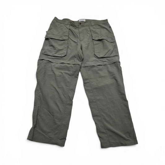 Pantalon Columbia Convertible Xgrande Xl Verde