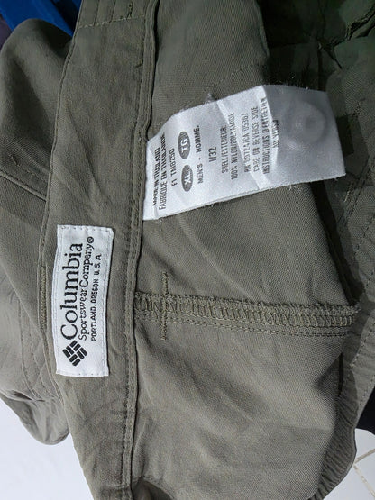Pantalon Columbia Convertible Xgrande Xl Verde