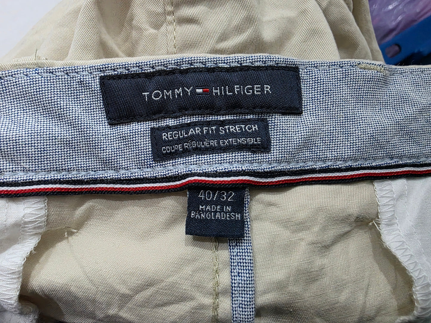 Pantalon Tommy Hilfiger 40x32 Beige